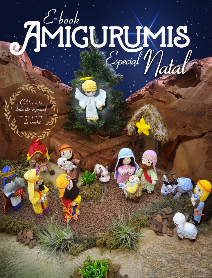 E-book Amigurumis Especial Natal - Presépio